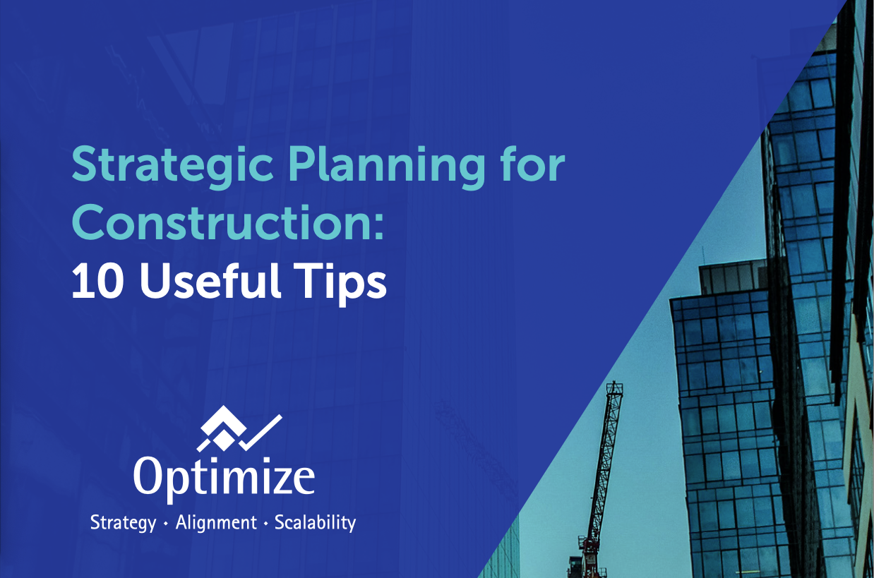 strategic business planning for construction companies